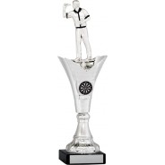 Silver Darts Figure Trophy