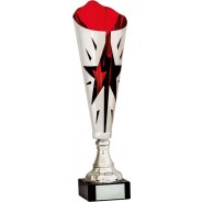 Silver and Red Star Flute Trophy