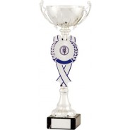 Silver Cup with Ribbon Detail