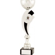 Silver Cup with Black Riser