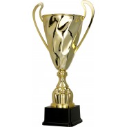 Gold Presentation Cup on Black Base