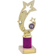 Gold and Pink Tower Trophy
