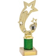 Gold and Green Tower Trophy