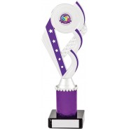 Purple and Silver Tower Trophy