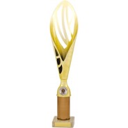 Gold and Bronze Fluted Tower
