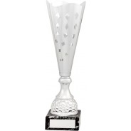 Silver Fluted Cup on Marble Base