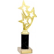 Black and Gold Star Tower