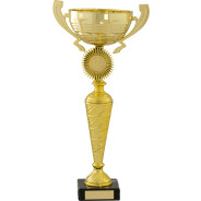 Gold Tower Cup With Handles