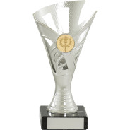 Silver Dance Plastic Trophy