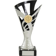Silver/Black Dance Plastic Trophy
