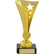 Gold Dance Plastic Trophy