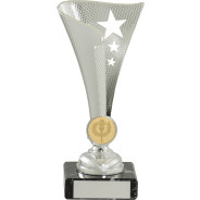 Silver Dance Plastic Trophy