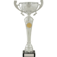 Silver Tower Cup With Handles