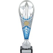 Blue and Silver Plastic Star Trophy