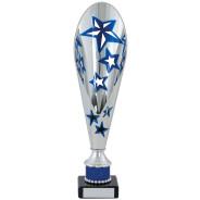 Silver and Blue Dance Plastic Award