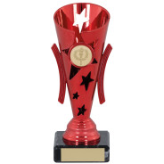 Pink Dance Plastic Star Trophy