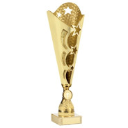 Bright Gold Tone Cup Trophy 