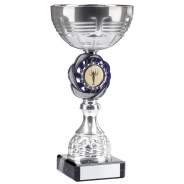 Bright Silver Tone Cup Trophy