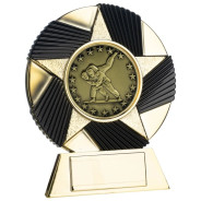 Two Tone Stand Martial Arts Bright Gold and Black?