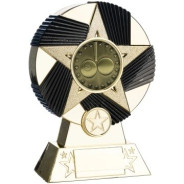 Two Tone Stand Pool Snooker Bright Gold and Black