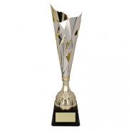 Eternity Silver & Blue Cups Presentation Achievement Cup 5 sizes FREE Engraving 