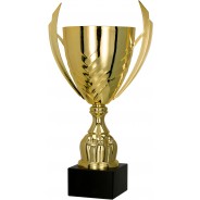 Gold Presentation Cup on Black Base
