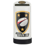 2025/2026 Rugby in White With Black Band