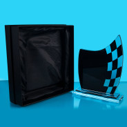 Black Glass Wave Motorsport Trophy