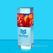 Chroma Designer Colour Storm Crystal Column Award
