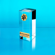 Dog Glass Cube Award