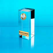 Dominoes Glass Cube Award