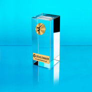 Gymnastics Glass Cube Award