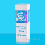 Chroma Designer Double Coat Crystal Column Award