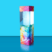Colour Printed Acrylic Column Award with Full Customisation