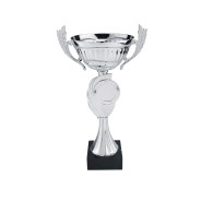 Silver Cup with Handles and 50mm Centre Holder
