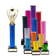 Icon Holographic Paramount Star Column Trophy