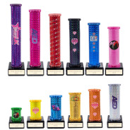 Icon Custom Printed Holographic Trophy Column Base