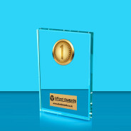 1st, 2nd & 3rd Place Crystal Rectangle Award