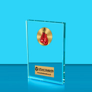 Boxing Crystal Rectangle Award