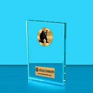 Paintball Crystal Rectangle Award