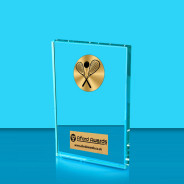 Squash Crystal Rectangle Award