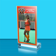 Achievement Glass Hockey Photo Award
