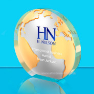 Utopia Globe Glass Award