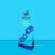 Egyptian Blue Team Crystal Wedge Award