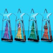 Houston Crystal Star Alchemy Flame Award