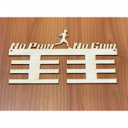Wooden Personalised Medal Hanger