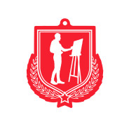 Colour Printed Art Shield Shaped Medal