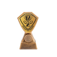Antique Gold American Football Plastic Tower