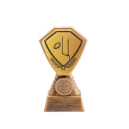 Antique Gold American Football Plastic Tower