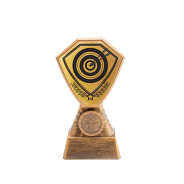 Antique Gold Archery Target Plastic Tower